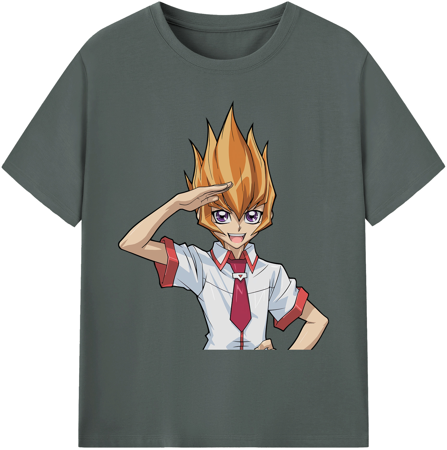 （画像用） 遊☆戯☆王 Yu-Gi-Oh! 綿100％ メンズ半袖Tシャツ｜肌触りやわらか＆通気性